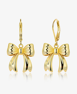 Bow Drop Earrings