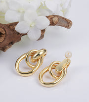 Stacked Loop Stud Earring