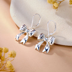 Bow Drop Earrings