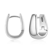 Minimalist Small Bold Hoop Earrings