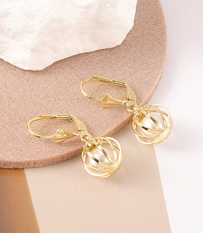 Petal Lantern Drop Earrings