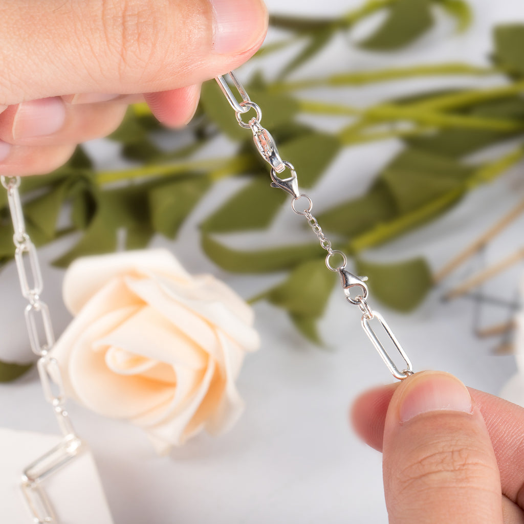 Flat Cross Chain Necklace Extender Set - 1, 2 & 3 Inch