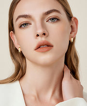 Square Hoop Earrings