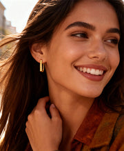 Huggie Hoop Earrings