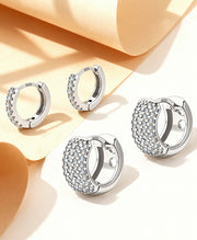 Small Gold Hoop Earrings Set