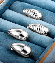 Waterdrop Stud Earrings Set