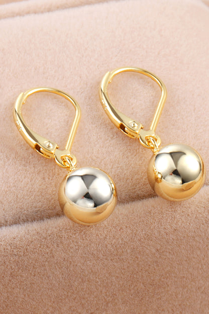Sterling Silver Drop Ball Earrings for Women