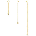 Necklace Extender Chain Set - 2, 4 & 6 Inch