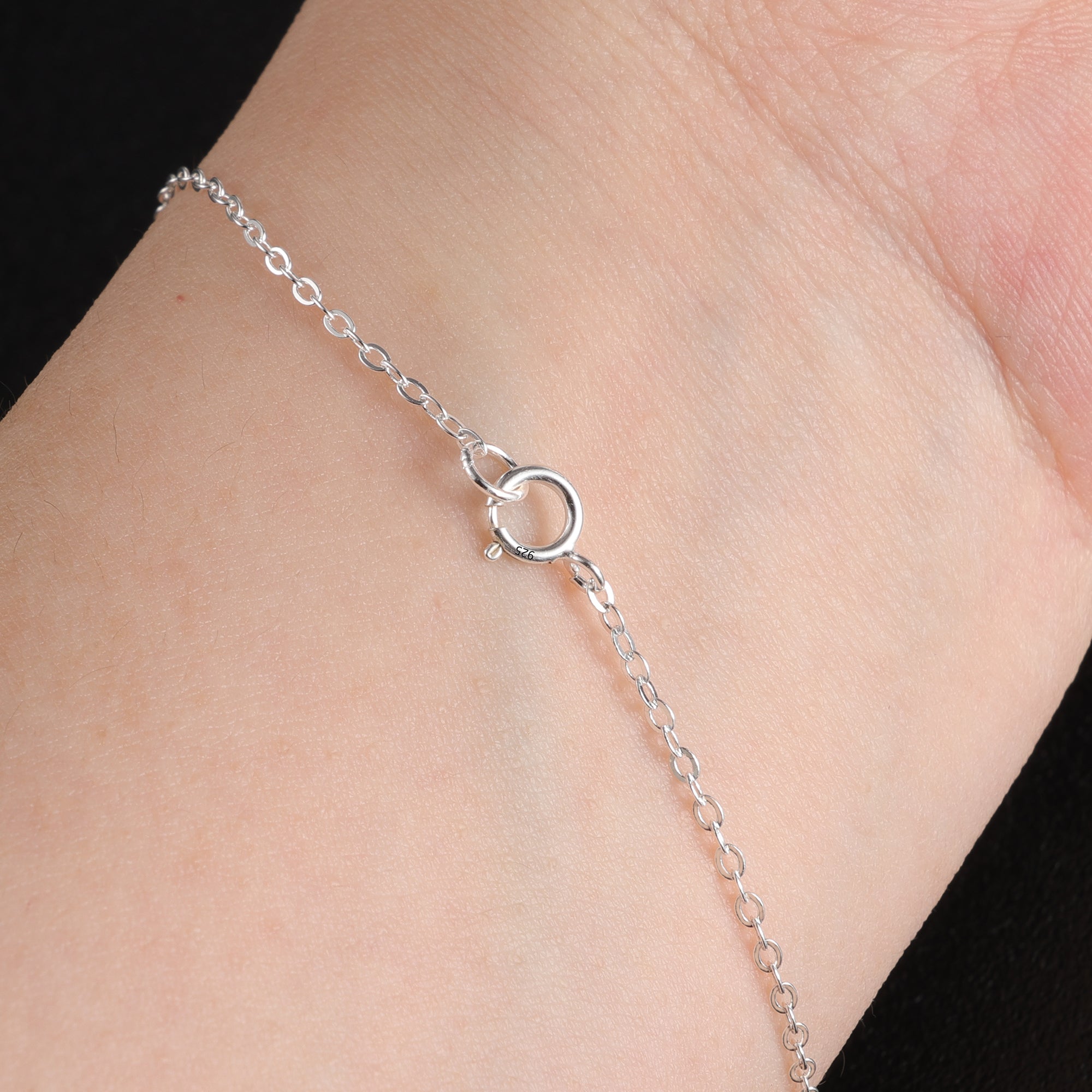 Silver Necklace Extender Chain Set - 2, 4 & 6 Inch