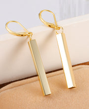 Single Bar Drop Earrings