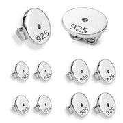 4 Pairs Earring Backs, 14K Gold Plated Earring Backs Replacement Hypoallergenic Secure Earring Backs for Droopy Ears Studs Earring