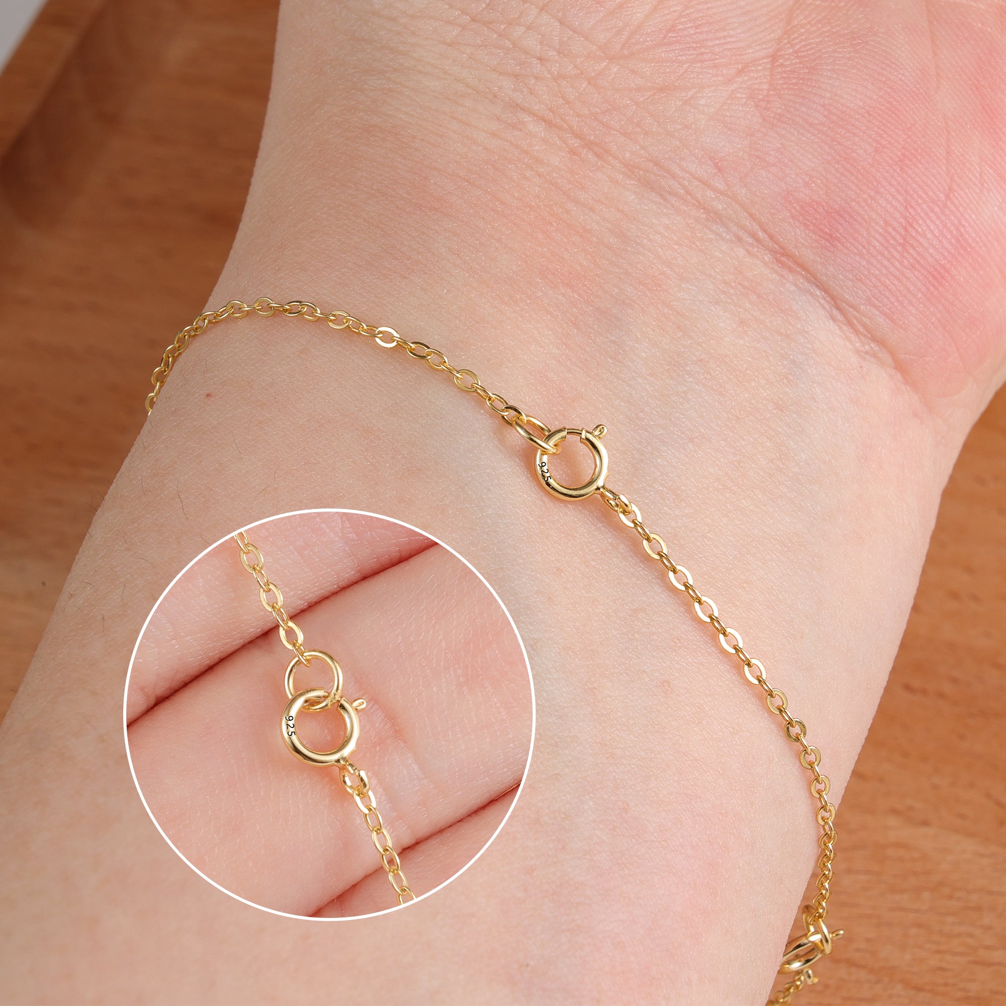 Necklace Extender Chain Set - 2, 4 & 6 Inch