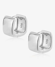 Stylish Small Wide Hoop Earrings