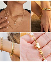 Sterling Silver Heart Magnetic Necklace & Bracelet Clasp & Connector