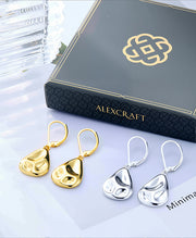 Hammered Waterdrop Earrings