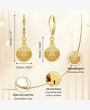 Hollow Lantern Earrings