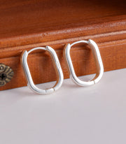 Simple Small Square Hoops