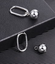 Ball Long Drop Earrings