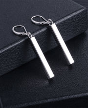 Single Bar Drop Earrings
