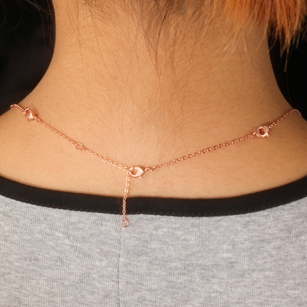 Flat Cross Chain Necklace Extender Set - 2, 4 & 6 Inch