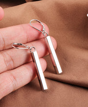 Single Bar Drop Earrings