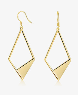 Rhombus Drop Earrings