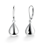 14K Gold Plated Teardrop Earrings for Women | 925 Sterling Silver Leverback Drop Earrings Jewelry Gifts for Women