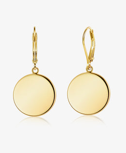 Disc Dangle Earrings