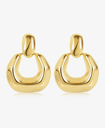 Luxe Geometric Chunky Earrings