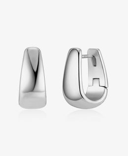 Minimalist Small Bold Hoop Earrings