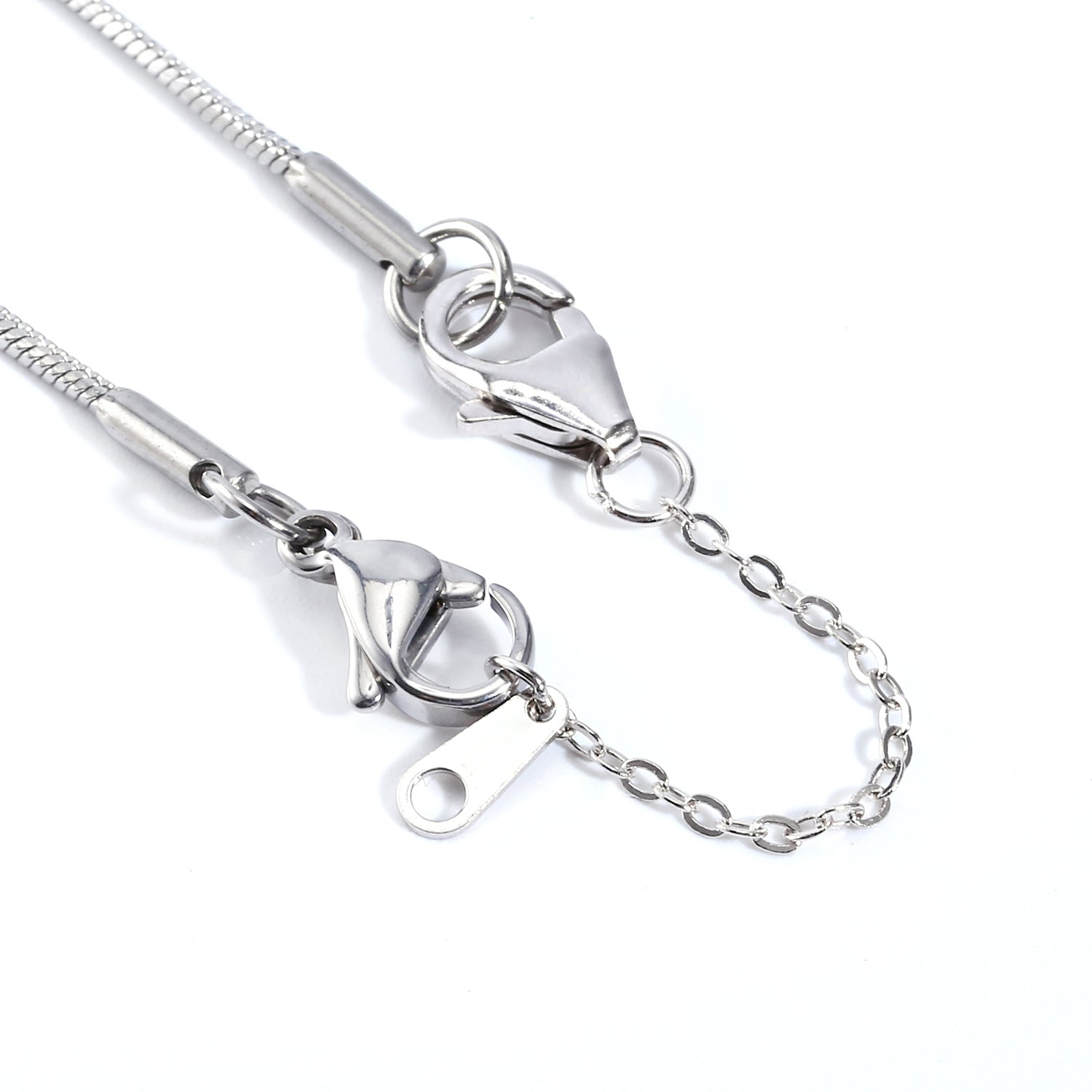 Flat Cross Chain Necklace Extender Set - 1, 2 & 3 Inch