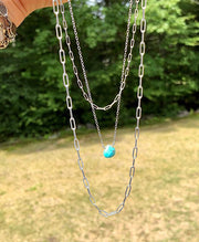 Silver Paperclip Chain Roll for Handmade Jewelry