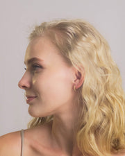 14K Gold Plated Multi Pierced Earrings Set