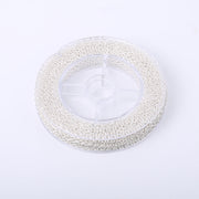 33 Feet 2MM Silver Plated Solid Brass Thin Cable O Chain Spool - Alexcraft®