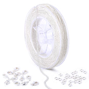 33 Feet 2 MM Gold Plated Solid Brass Curb Chain Link Spool - Alexcraft®