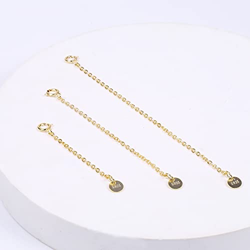 14K Gold Extenders 2 3 4 Inches