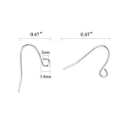 200PCS Earring Hooks Fish Hook Ear Wires - Alexcraft®