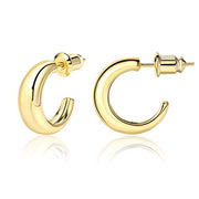 Small Open Stud Earrings