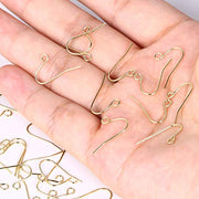 200PCS Earring Hooks Fish Hook Ear Wires - Alexcraft®