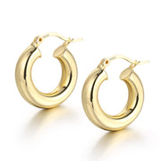 Small Chunky Hoop Earrings - Alexcraft®