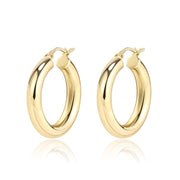 Medium Chunky Hoop Earrings - Alexcraft®