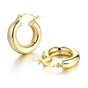 Small Chunky Hoop Earrings - Alexcraft®